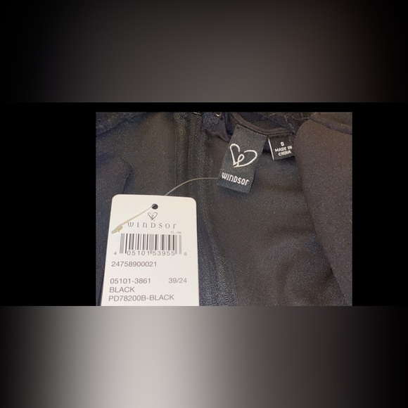 Windsor Classically Sleek Sleeveless A-Line Mini Dress - Picture 3 of 3